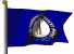 Waving Kentucky State Flag